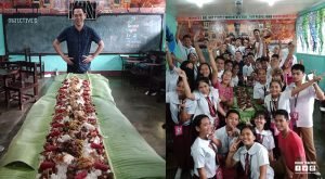 Teacher Treats His Students to Lechon