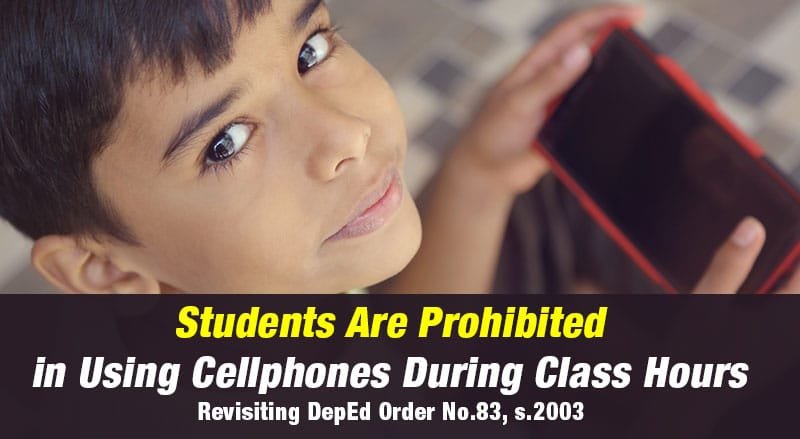 should students be allowed to use mobile phones in school