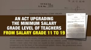 Senate Bill 131 Salary Hike of Teachers