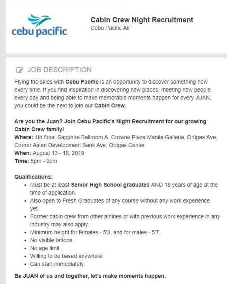 Cover Letter For Flight Attendant With No Experience from buhayteacher.com