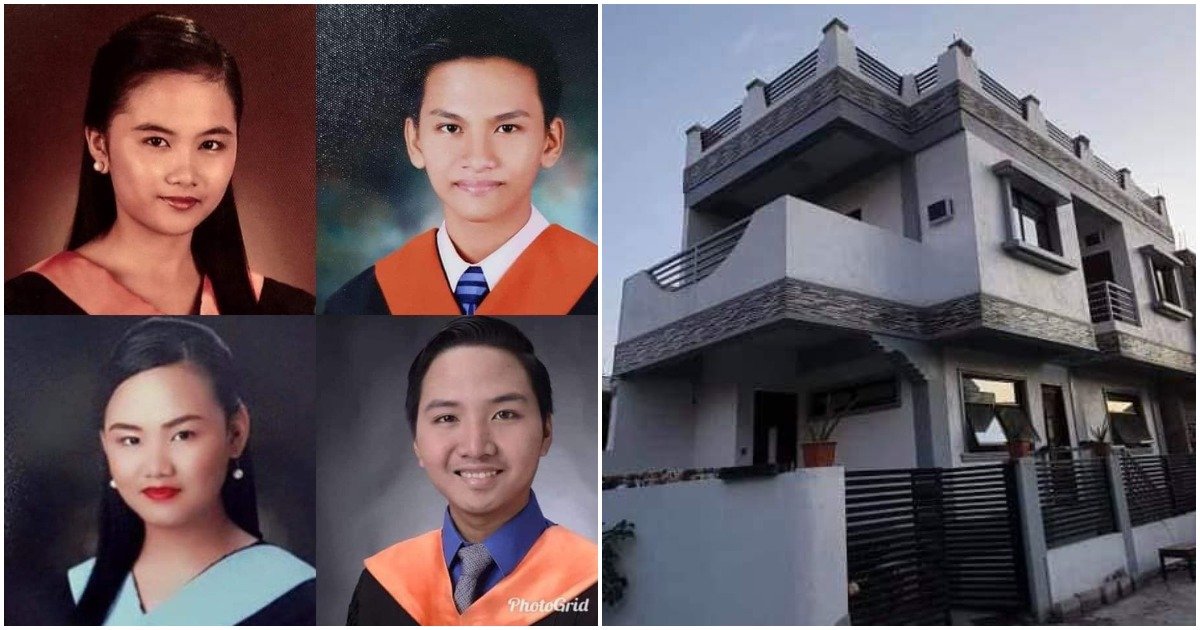 Math Teacher, Engineer Siblings Build Mansion for Tricycle Driver Dad ...