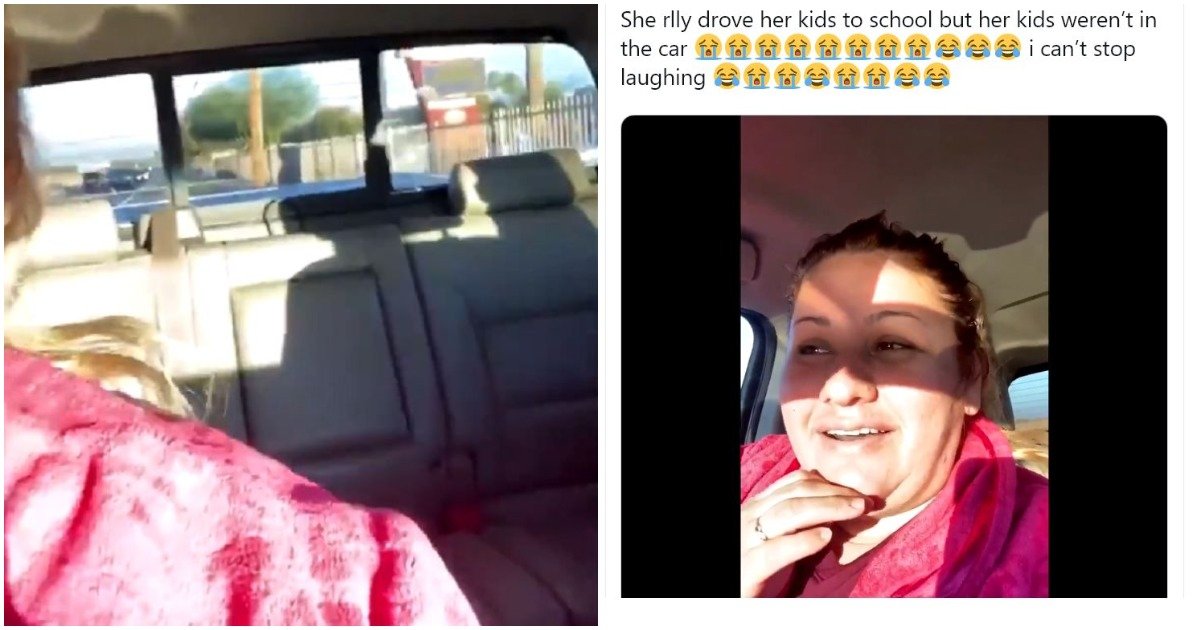 Distracted Mom on Her Way to School, Finds Out She Left the Kids at ...